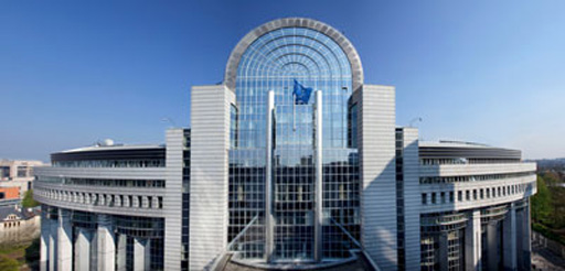 European Parliement Building Brussels